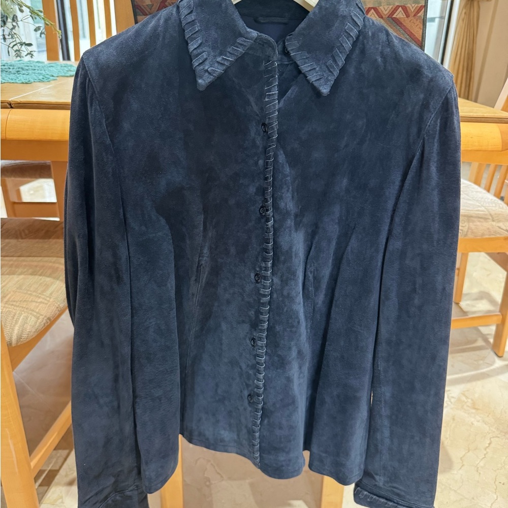 Price Drop: VTG, NEVER WORN, AUGUST SILK LOGIC fully-lined, 8, LAMBSKIN SUEDE
